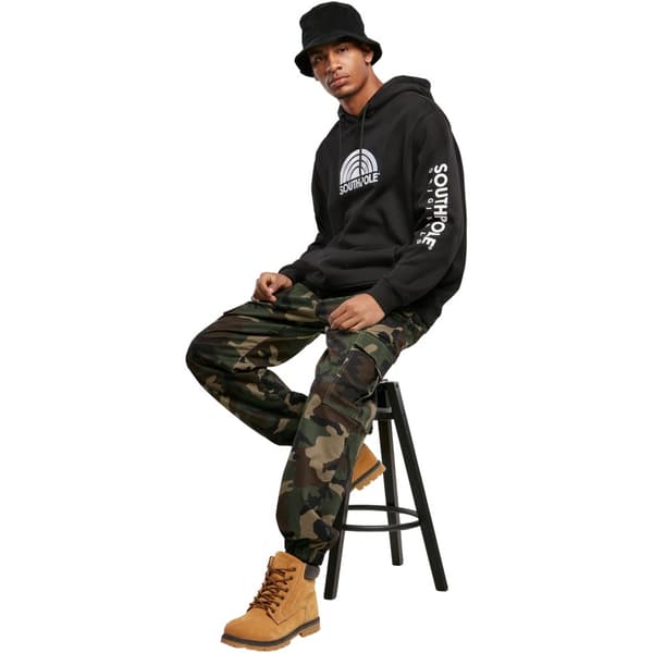 Southpole Camo Mid Waist Cargobukser Grøn 30 Mand