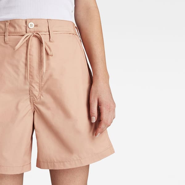 G-star Lintell Shorts Beige 31 Kvinna