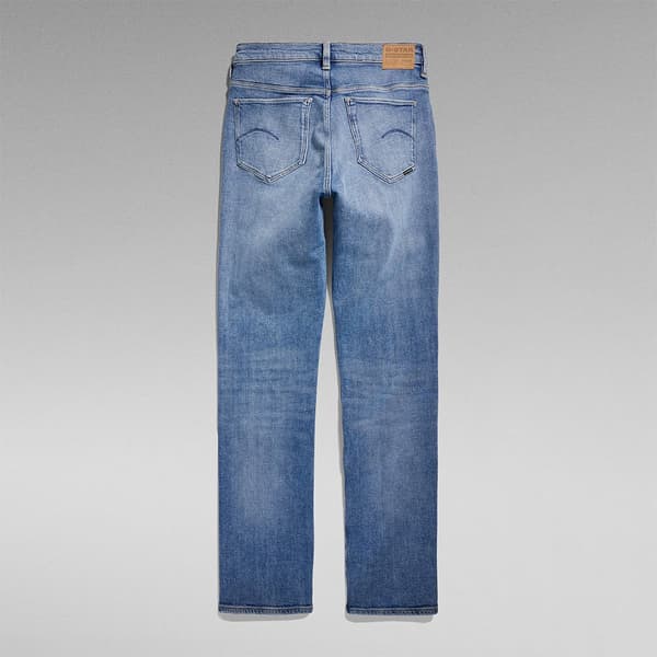 G-star Strace Straight Fit Jeans Blå 27 / 32 Kvinna