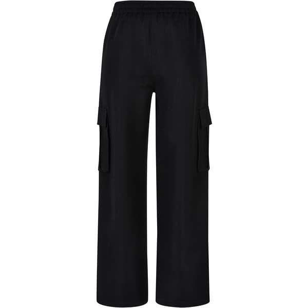 Urban Classics Vicose Straight Leg Cargobukser Sort 5XL Kvinde
