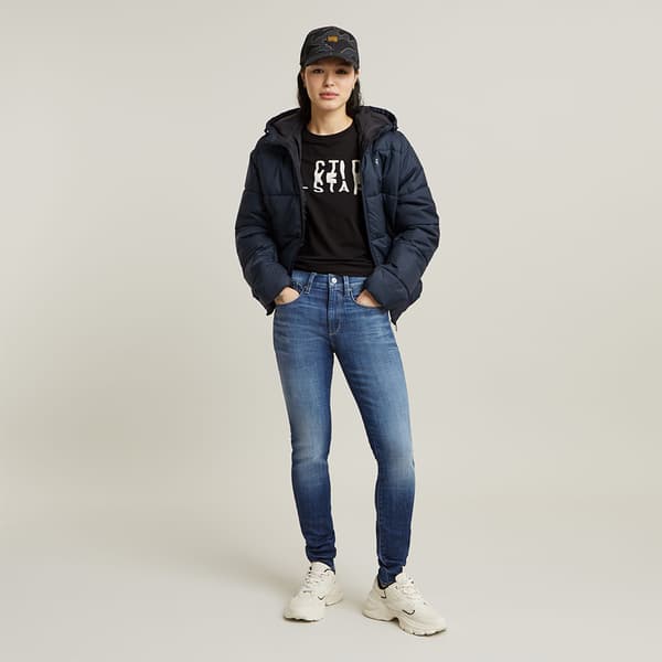 G-star Lhana Skinny Jeans Blå 26 / 30 Kvinna