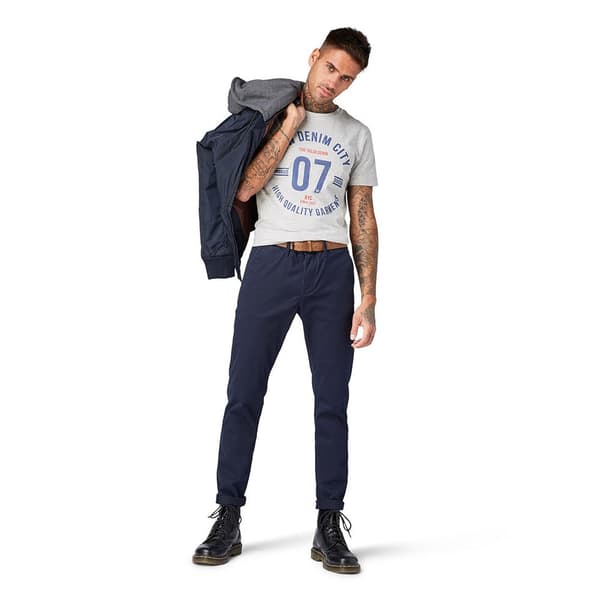 Tom Tailor 1008253 Chinobyxor Blå 30 / 36 Man