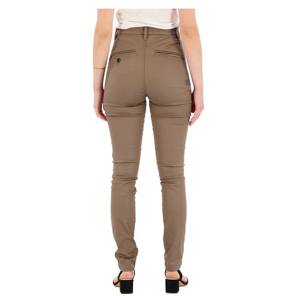 G-star Weld High Skinny Chinobyxor Brun 27 / 32 Kvinna