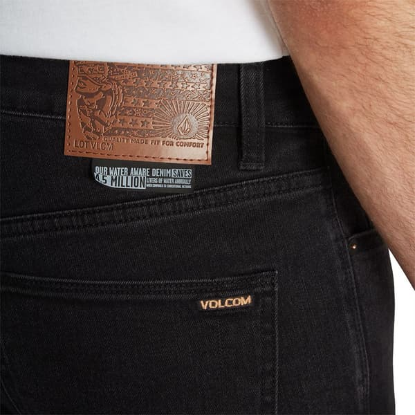 Volcom Vorta Jeans Sort 26 / 30 Mand