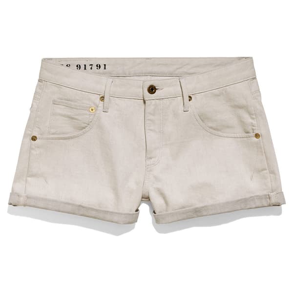 G-star D24251-c777 Slim Fit Korta Jeans Beige 29 Kvinna