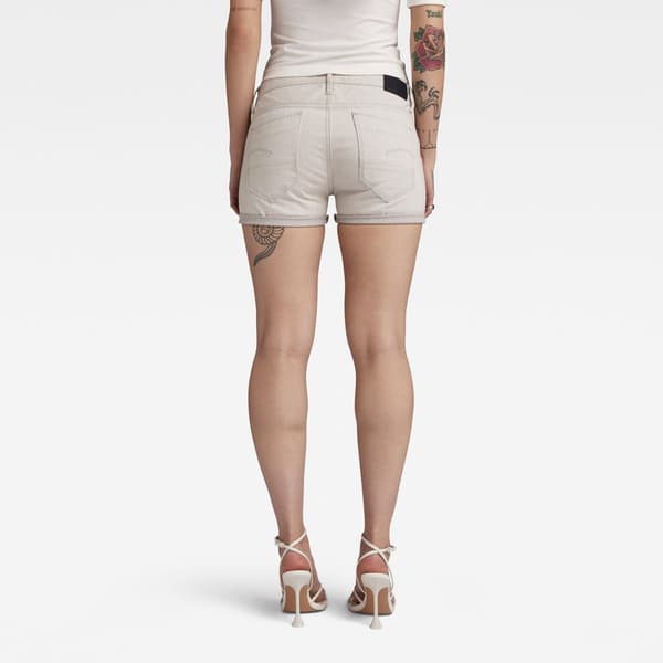 G-star D24251-c777 Slim Fit Korta Jeans Beige 29 Kvinna