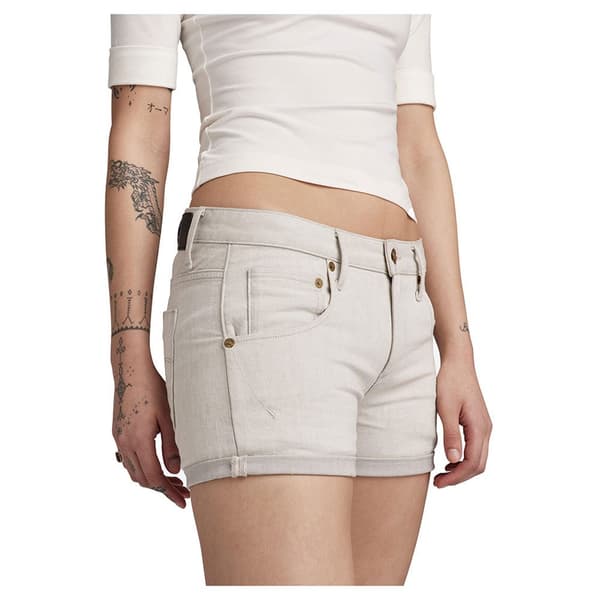 G-star D24251-c777 Slim Fit Korta Jeans Beige 29 Kvinna