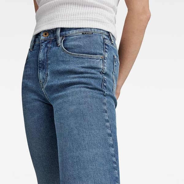 G-star 3301 Skinny Fit Jeans Blå 27 / 32 Kvinna