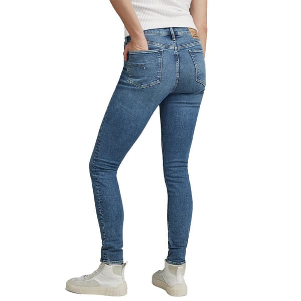 G-star 3301 Skinny Fit Jeans Blå 27 / 32 Kvinna