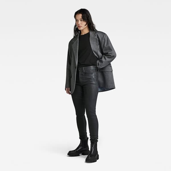 G-star Lhana Skinny Fit Jeans Grå 26 / 32 Kvinna