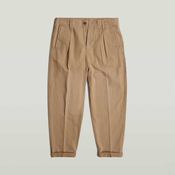 G-star Pleated Chinobukser Beige 29 / 32 Mand