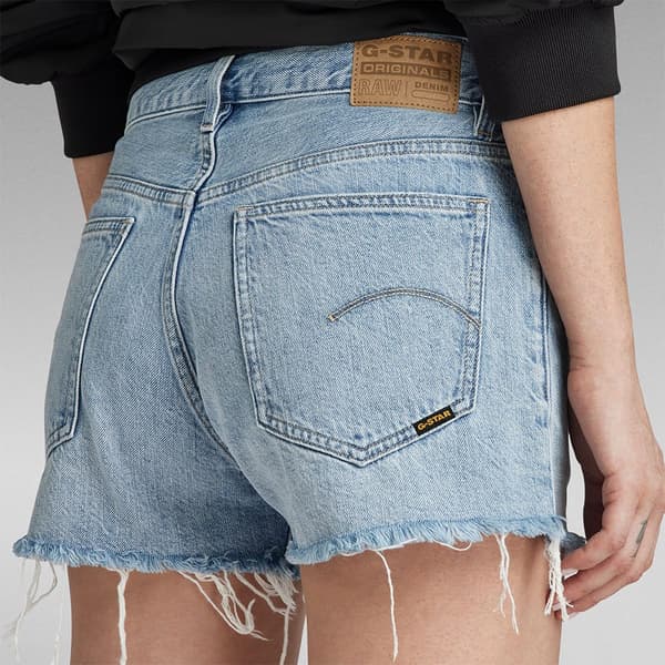 G-star True Edge Korta Jeans Blå 31 Kvinna