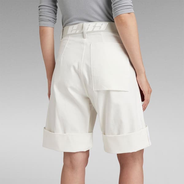 G-star E Summer Snow Shorts Beige 26 Kvinna
