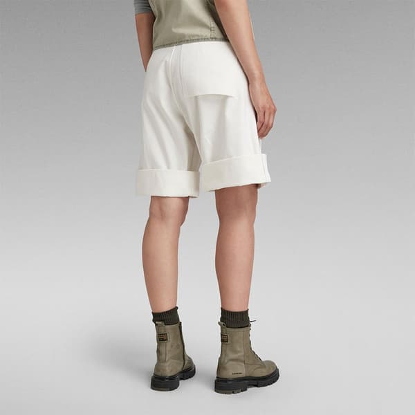 G-star E Summer Snow Shorts Beige 26 Kvinna