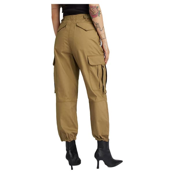 G-star Cropped Drawcord Cargobukser Brun 26 Kvinde