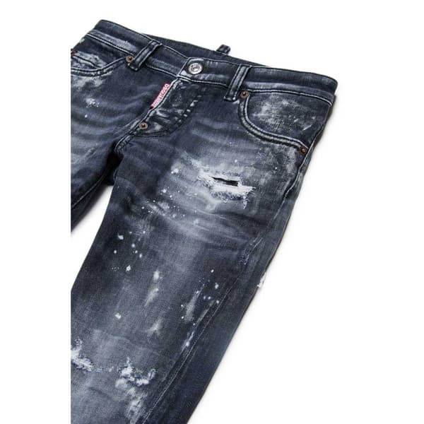 Dsquared2 Kids Dq1336 Byxor Svart 14 Years Pojke