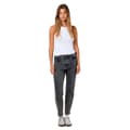 Miniatyrbillede 3 af 4: Noisy May Moni Straight Ankle Az391dg Højtaljede Jeans Grå 28 / 30 Kvinde