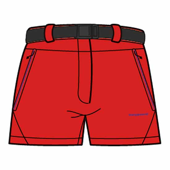 Trangoworld Hadar Fi Shorts Röd XL Kvinna