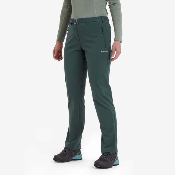 Montane Terra Strech Housut Harmaa L Nainen