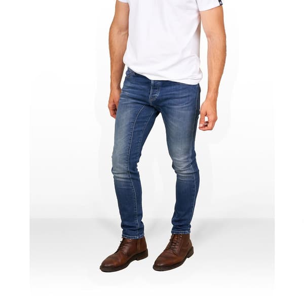 Skull Rider Tappared Jeans Blå 31 / 32 Mand