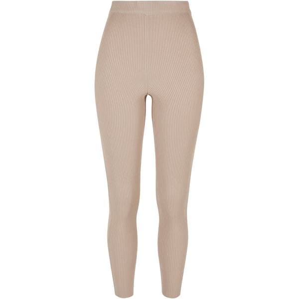 Urban Classics Knit Korte Leggings Rosa 4XL Kvinde