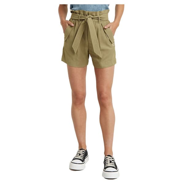 G-star Paperbag Shorts Grönt 27 Kvinna