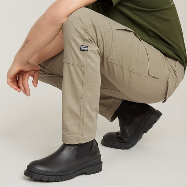 G-star Regular Tapered Cargobyxor Beige 30 / 34 Man