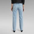 Miniatyrbild 2 av 6: G-star Viktoria High Straight Fit Jeans Blå 28 / 32 Kvinna