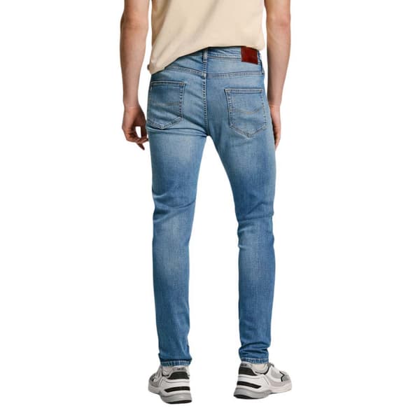 Pepe Jeans Pm207387 Skinny Fit Jeans Blå 33 / 34 Mand