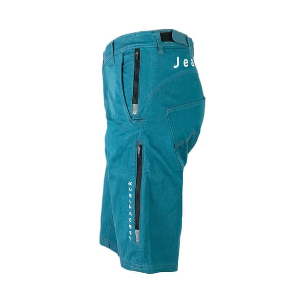 Jeanstrack Drop Petrol Shorts Blå S Mand