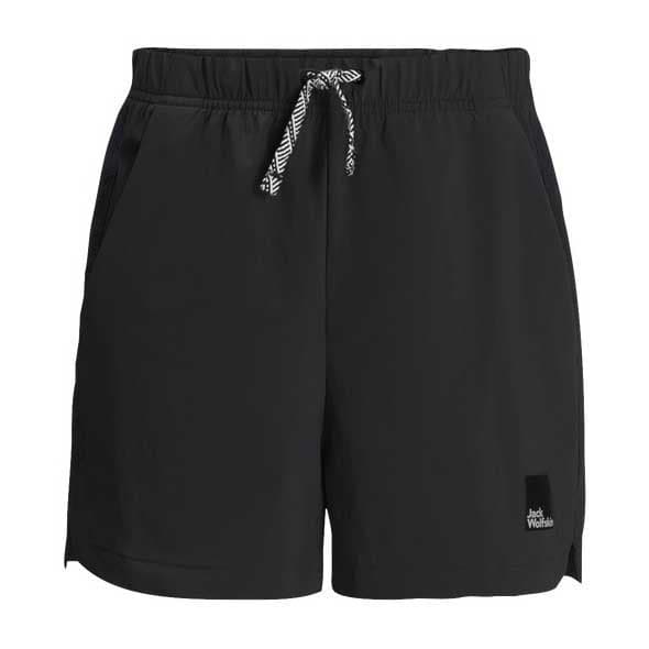 Jack Wolfskin Teen Shorts Sort 152 cm Dreng