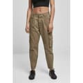 Miniatyrbillede 1 af 5: Urban Classics Ballon Fit Twill Cargobukser Grøn 30 Kvinde