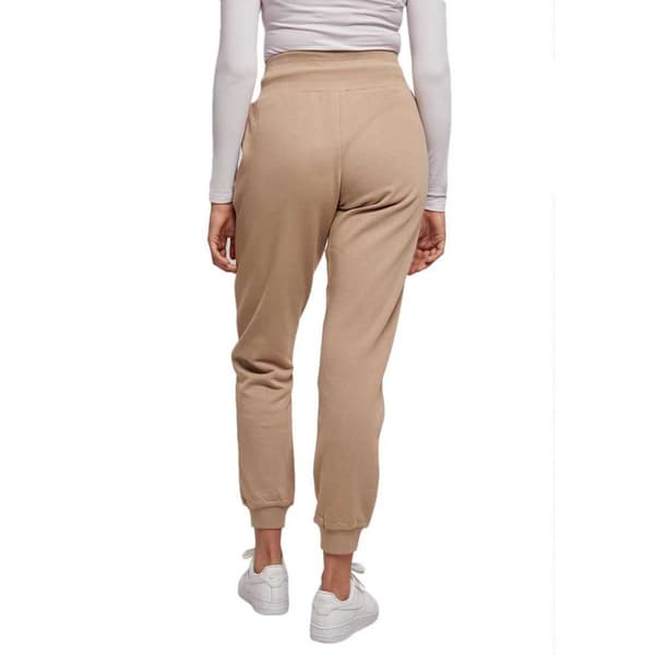Urban Classics Organic Højtaljede Bukser Beige 4XL Kvinde