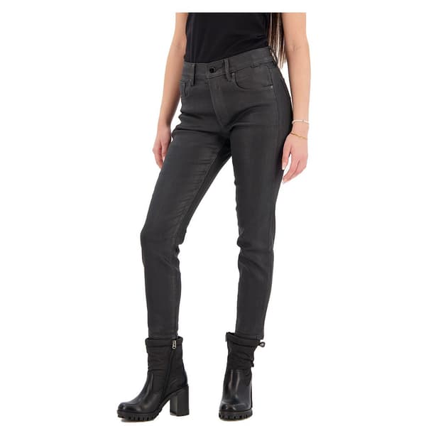 G-star 3301 Skinny Fit Jeans Svart 26 / 32 Kvinna