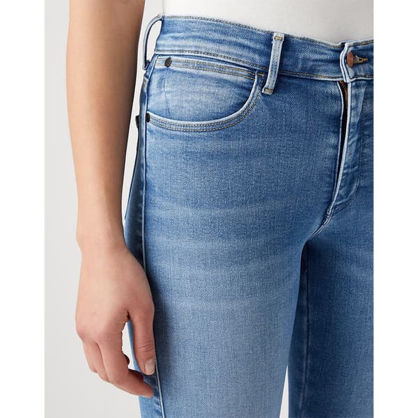 Wrangler 112342896 Skinny Fit Jeans Blå 30 / 34 Kvinde