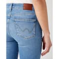Miniatyrbillede 5 af 5: Wrangler 112342896 Skinny Fit Jeans Blå 30 / 34 Kvinde