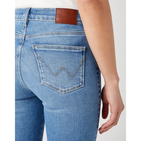 Wrangler 112342896 Skinny Fit Jeans Blå 30 / 34 Kvinde
