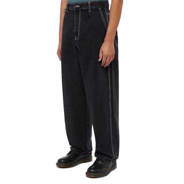 Dickies Madison Baggy Fit Jeans Sort 36 / 32 Mand