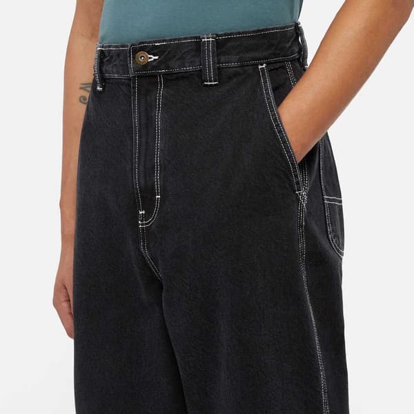 Dickies Madison Baggy Fit Jeans Sort 36 / 32 Mand