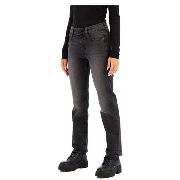 G-star Strace Straight Fit Jeans Grå 29 / 28 Kvinde