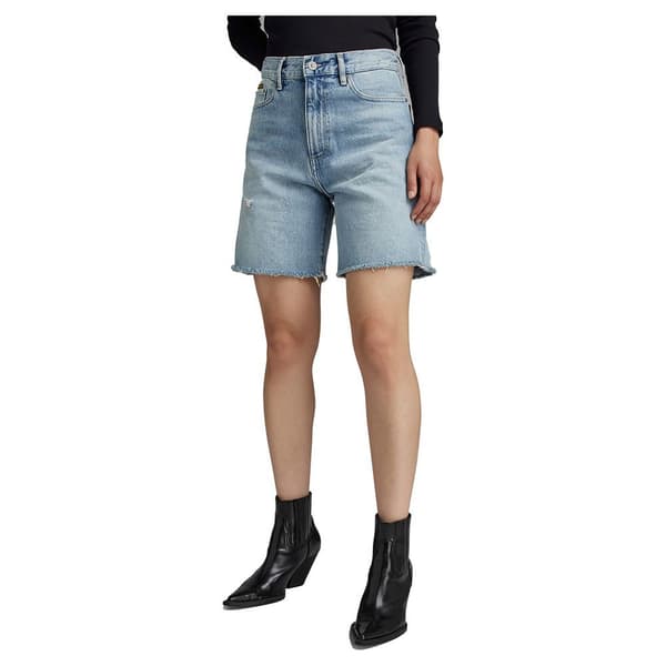 G-star High Raw Edge Korta Jeans Blå 25 Kvinna