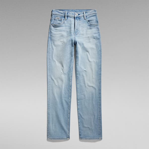 G-star Viktoria High Straight Fit Jeans Blå 30 / 32 Kvinde