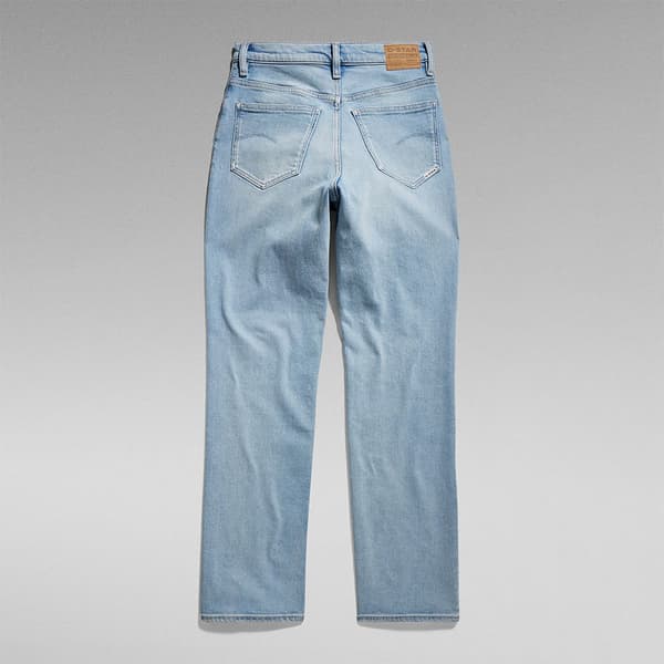 G-star Viktoria High Straight Fit Jeans Blå 30 / 32 Kvinde