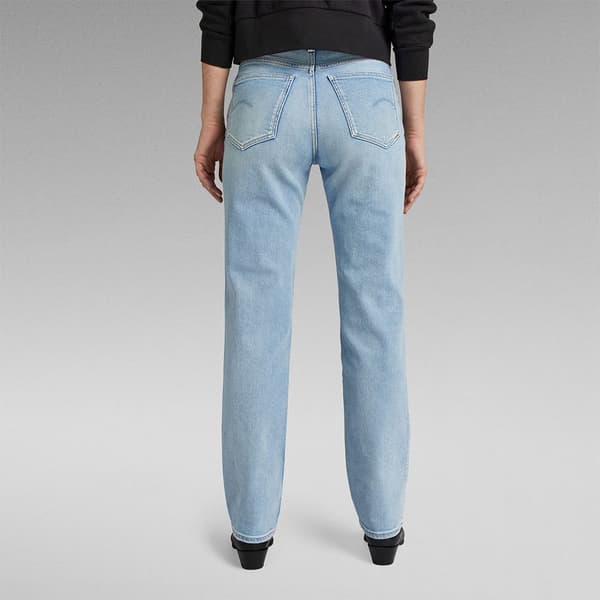 G-star Viktoria High Straight Fit Jeans Blå 30 / 32 Kvinde