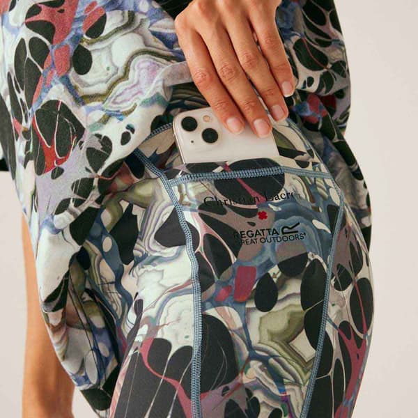 Regatta Christian Lacroix Saint Giles Ii Leggings Hvid 10 / Regular Kvinde