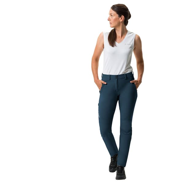 Vaude Scopi Ii Byxor Blå 36 / Short Kvinna