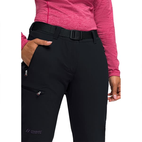 Maier Sports Rechberg Housut Musta S / Short Nainen