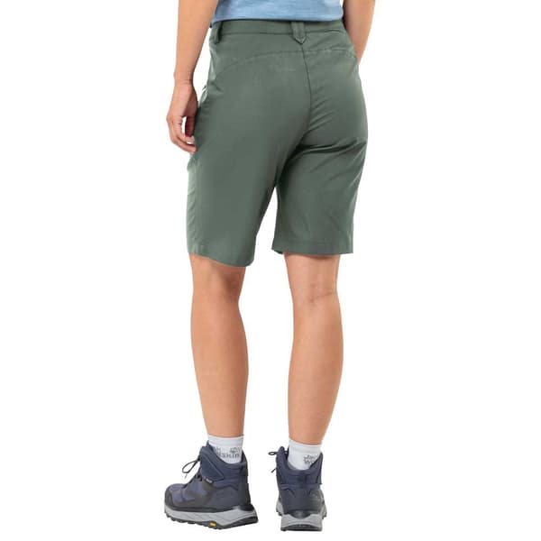Jack Wolfskin Active Track Shorts Grå 34 Kvinna
