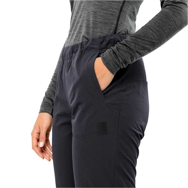 Jack Wolfskin Bike Commute Wi Bukser Blå,Sort 2XL Kvinde