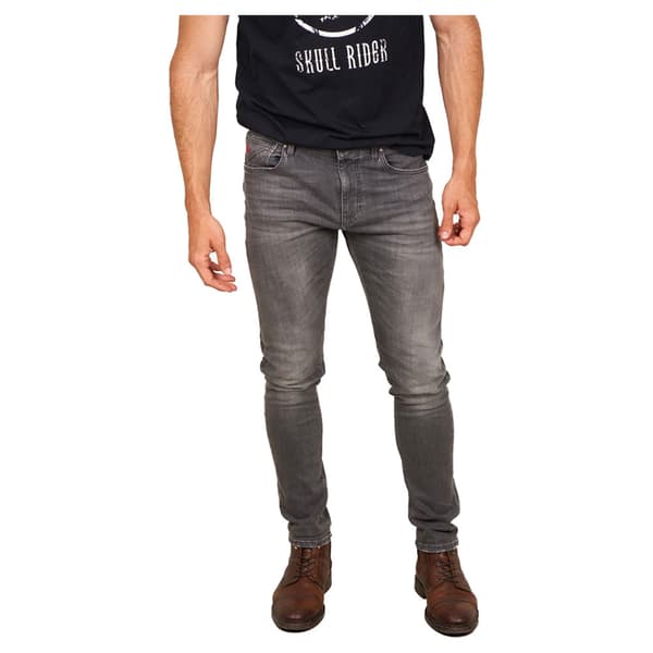 Skull Rider Tappared Jeans Grå 33 / 32 Man